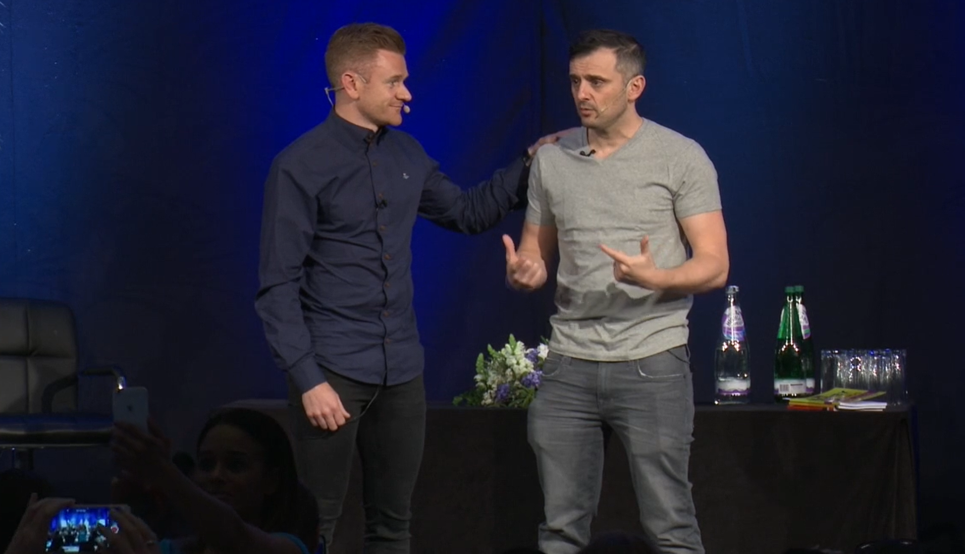 Nick James with Gary Vaynerchuk